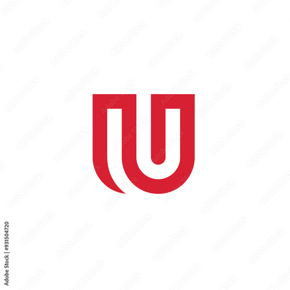 Abstract Letter U Logo design vector template Abstract Letter U Logo design vector template