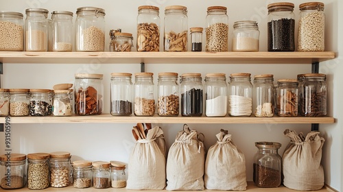 Wallpaper Mural Green bio packaging with free copy space Torontodigital.ca