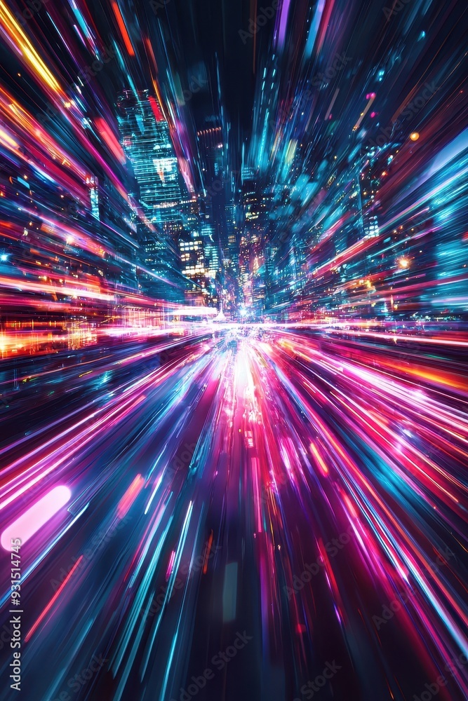 Obraz premium Futuristic technology background