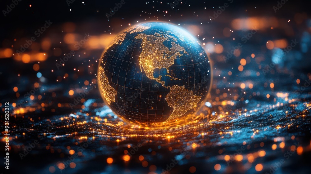 Obraz premium business enterprise global