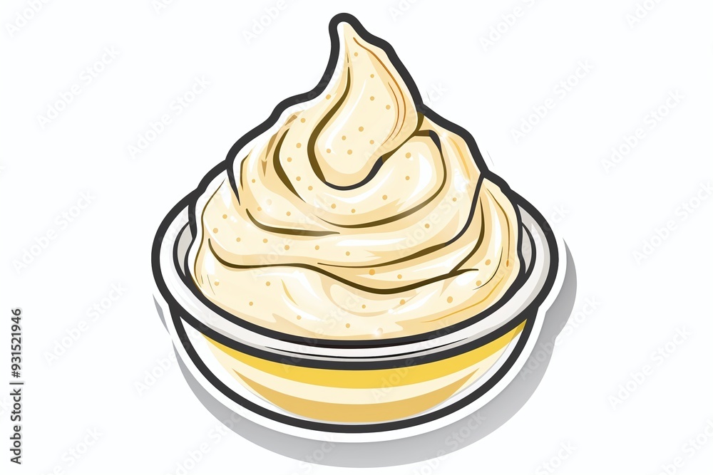 ai generative cartoon art mayonnaise ai generative cartoon art mayonnaise