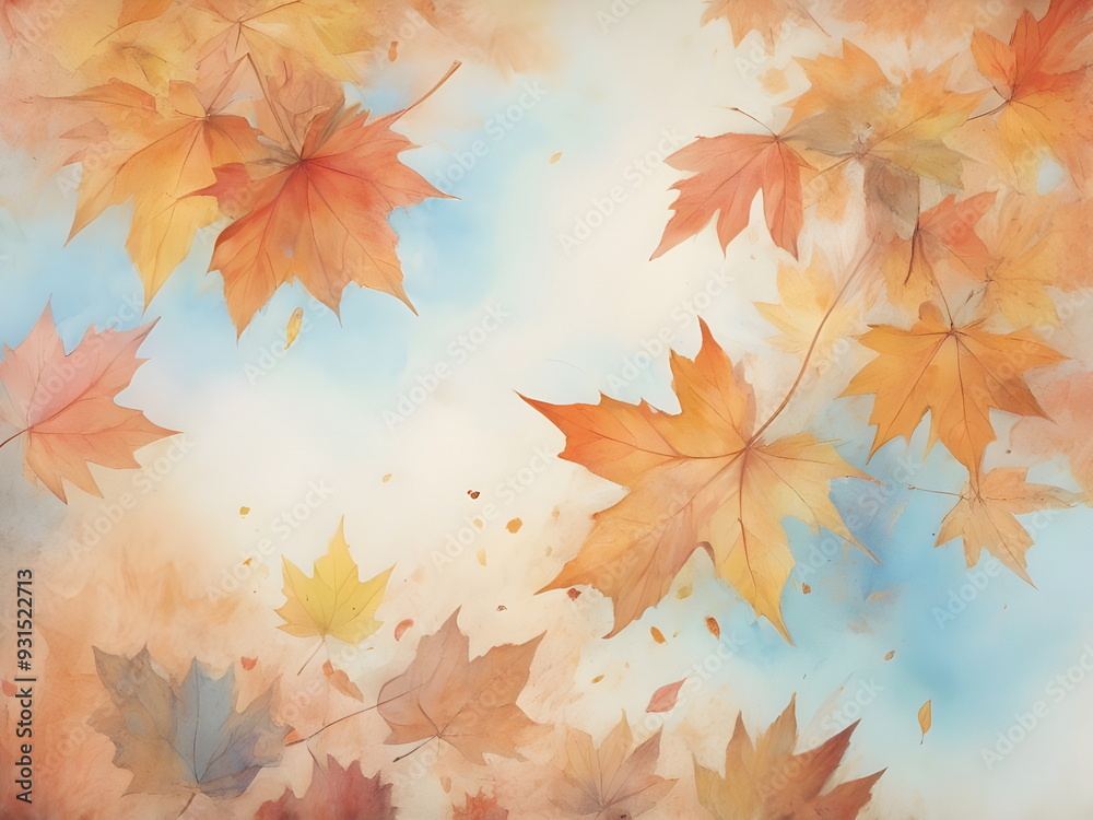 autumn leaves background
