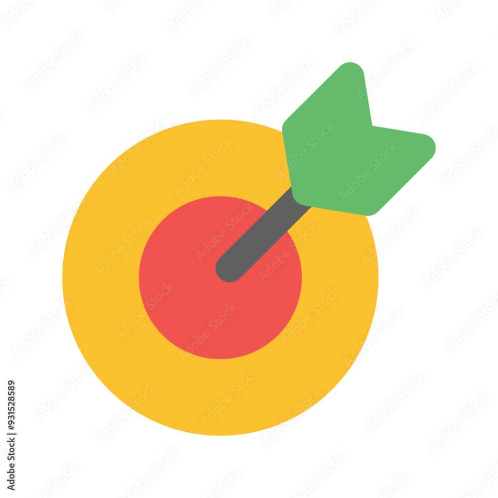 goal flat icon goal flat icon