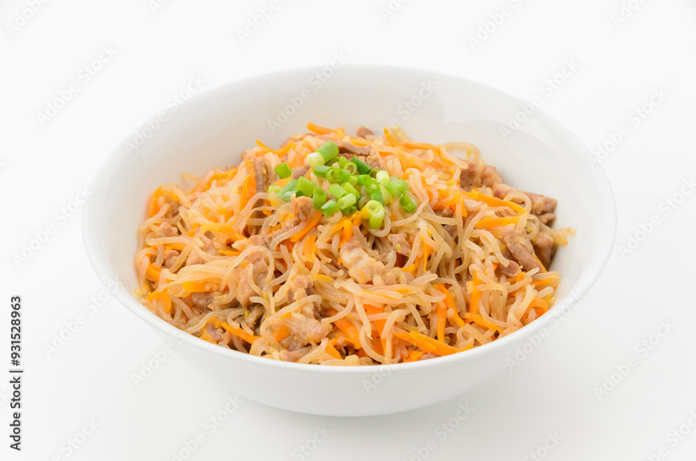 豚肉と糸コンニャクの炒め物 豚肉と糸コンニャクの炒め物