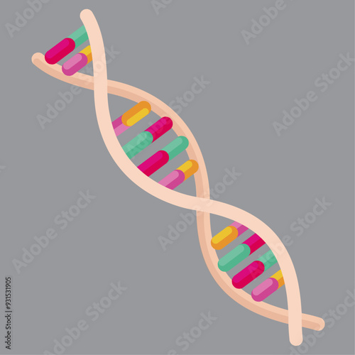 DNA  **ULTRA PREMIUM** in Kurzgesagt Style