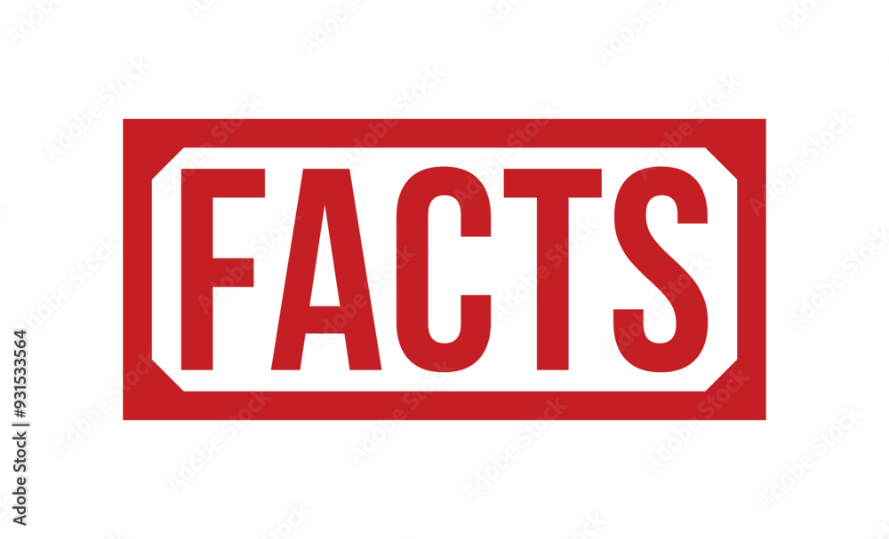 Facts rubber stamp on white background. Facts Stamp. Facts rubber stamp on white background. Facts Stamp.