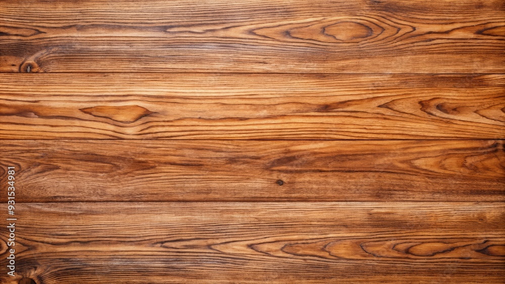 Naklejka premium Wooden Texture Background with Natural Grain and Warm Tones