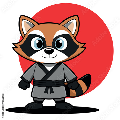 judo racoon  02