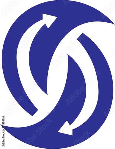 creative modern color full logo design
