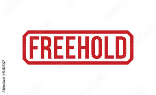 freehold rubber stamp on white background. freehold Stamp.