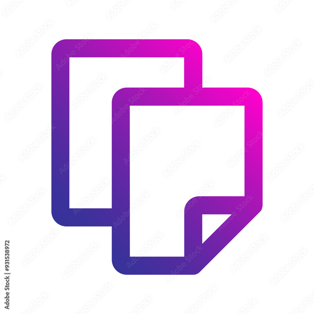 file gradient icon file gradient icon