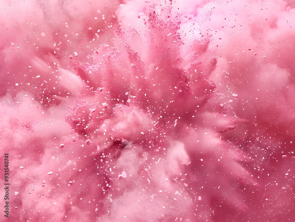 Fototapeta premium pink explosion background