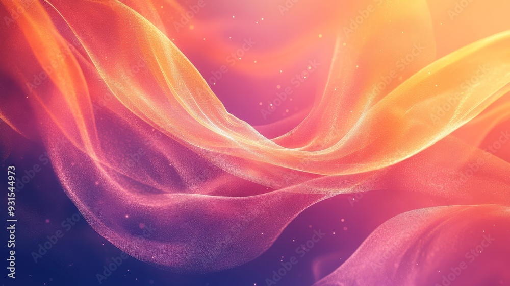 Obraz premium A simple and elegant background with smooth gradients and clean lines. Very suitable for modern design projects, creating exquisite and elegant aesthetic effects, emphasizing delicate beauty.