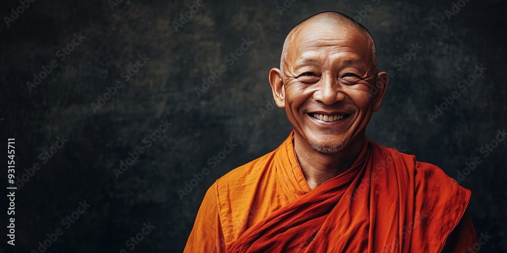 happy buddhist monk, happy buddhist monk,