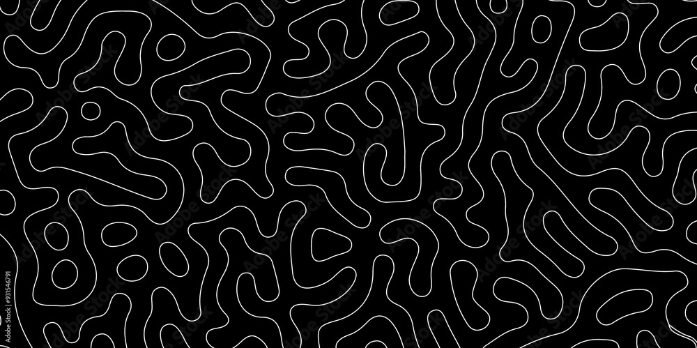 Abstract seamless turing pattern minimal organic geometric black background. white stock line abstract pattern Transparent monochrome striped texture, seamless pattern, modern stylish texture. Abstract seamless turing pattern minimal organic geometric black background. white stock line abstract pattern Transparent monochrome striped texture, seamless pattern, modern stylish texture.