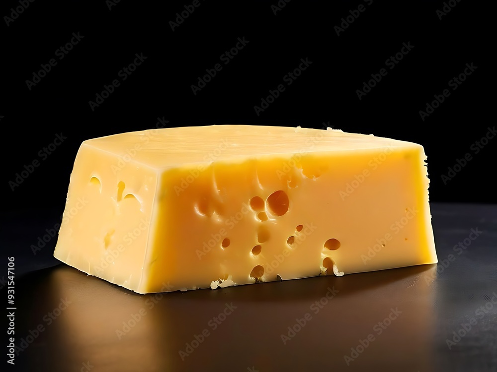 floated Single cheddar cheese slice isolate floated Single cheddar cheese slice isolate