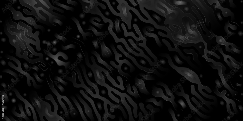 Abstract seamless turing pattern minimal organic geometric black background. gray light paper abstract pattern Transparent monochrome striped texture, seamless pattern, modern stylish texture. Abstract seamless turing pattern minimal organic geometric black background. gray light paper abstract pattern Transparent monochrome striped texture, seamless pattern, modern stylish texture.