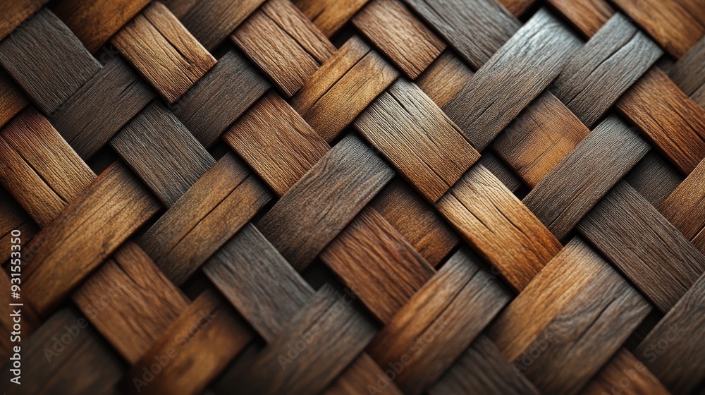 A wood grain pattern with brown and tan colors A wood grain pattern with brown and tan colors