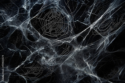 神経細胞のネットワークで 脳科学とアート。蜘蛛の巣