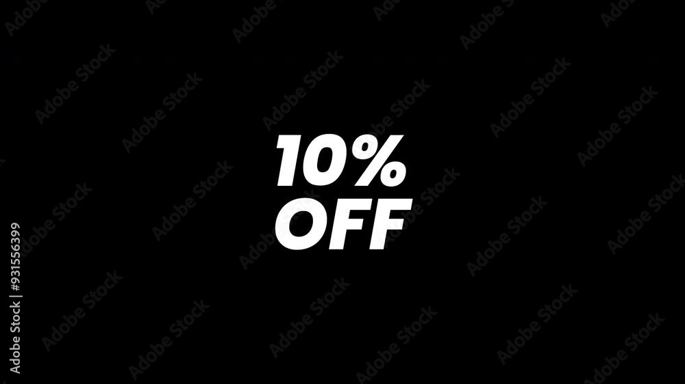 10% OFF - Intro Template animation. Motion Graphics animation. promo style background 10% OFF - Intro Template animation. Motion Graphics animation. promo style background