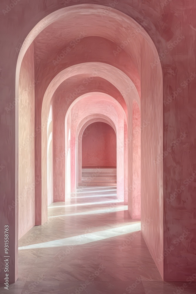 Space with pastel color palette Space with pastel color palette