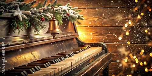 Whispers of yesteryear's Christmases carry an air of wistful longing, with dusty piano melodies and muffled bell harmonies conjuring a nostalgic, bittersweet sense of past joys and sorrows.