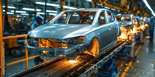 Vehicle Assembly Line	 photo