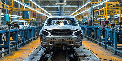 Vehicle Assembly Line	 photo