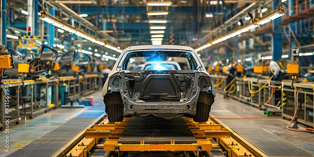 Vehicle Assembly Line Vehicle Assembly Line