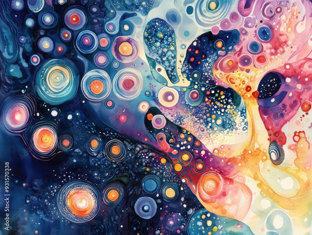 Elegant Surreal Watercolor Abstract – Dreamy Fluid Swirls with Deep, Luminous Colors and Grain Textures – Perfect for Creative Projects and Unique Artistic Designs Elegant Surreal Watercolor Abstract – Dreamy Fluid Swirls with Deep, Luminous Colors and Grain Textures – Perfect for Creative Projects and Unique Artistic Designs