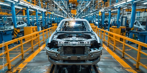 Vehicle Assembly Line	 photo