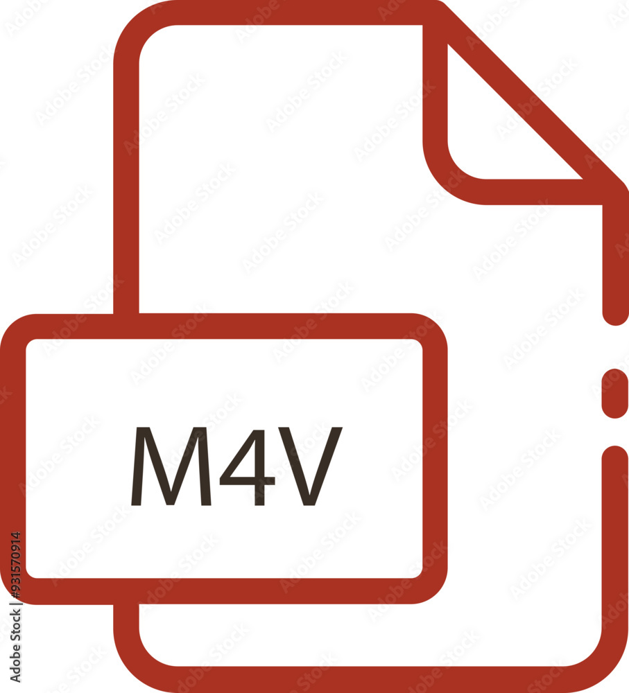 M4V ip file icon M4V ip file icon