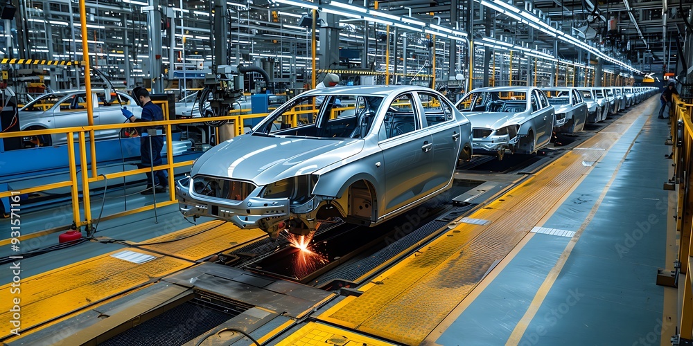 Vehicle Assembly Line Vehicle Assembly Line