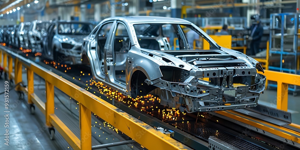 Vehicle Assembly Line Vehicle Assembly Line