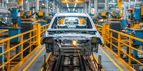 Vehicle Assembly Line	 photo