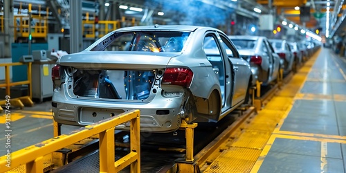 Vehicle Assembly Line	 photo