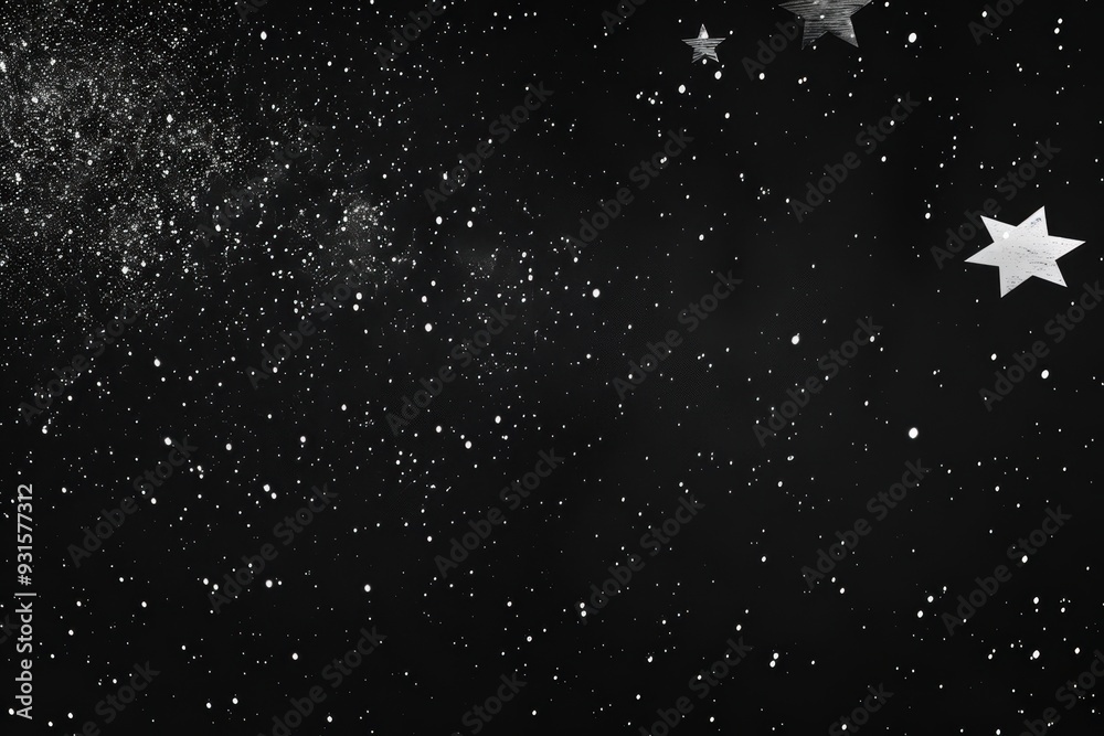 Fototapeta premium Sparkling night sky