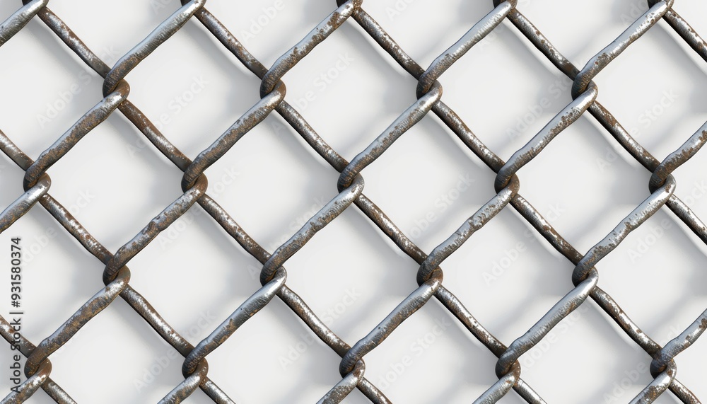 Rusty chain link fence Rusty chain link fence