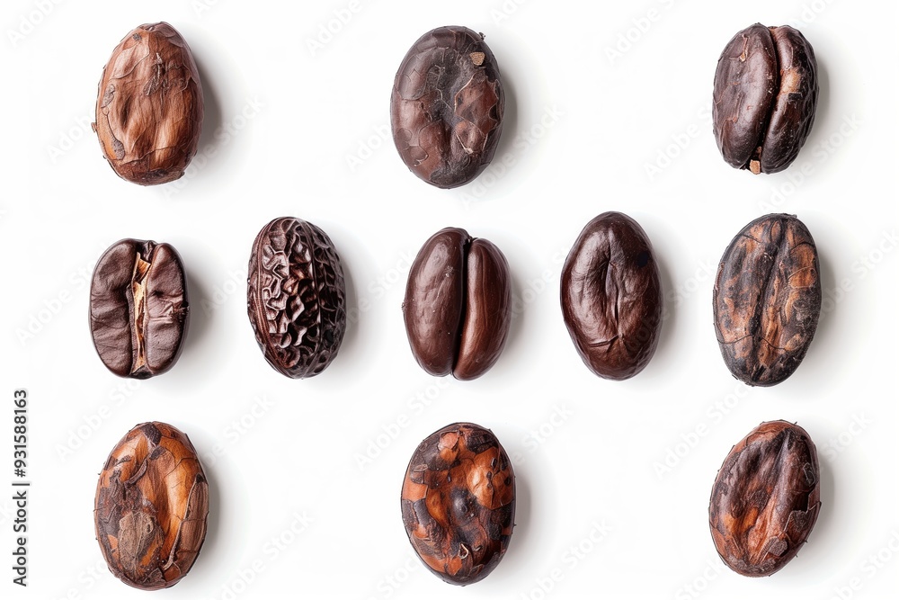 Obraz premium black coffee on a white background