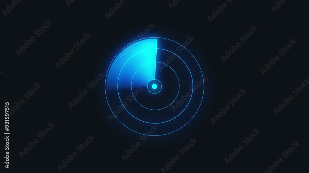 Technology Radar Screen animation, Moving Futuristic Radar HUD, Radar Rotation, Computer Data Screen, Circle Tech Interfaces Background. Technology Radar Screen animation, Moving Futuristic Radar HUD, Radar Rotation, Computer Data Screen, Circle Tech Interfaces Background.
