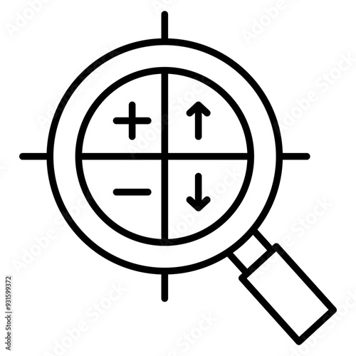 SWOT analysis icon


