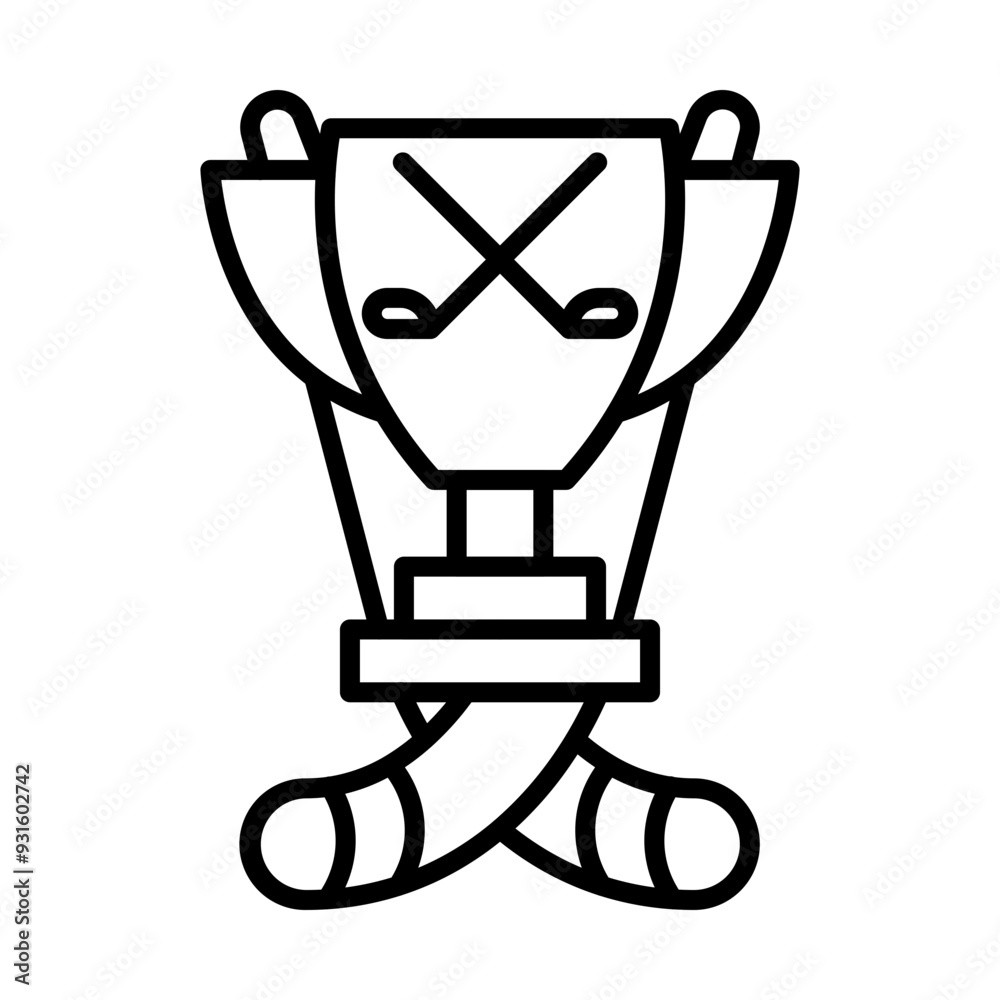Hockey League line icon Hockey League line icon