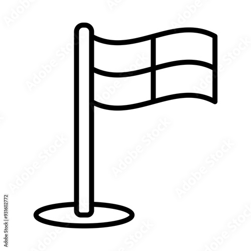 Offside Line line icon