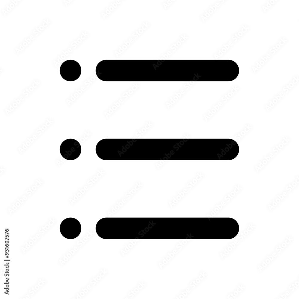 hamburger menu icon. vector isolated on white background, simple and modern design. hamburger menu icon. vector isolated on white background, simple and modern design.