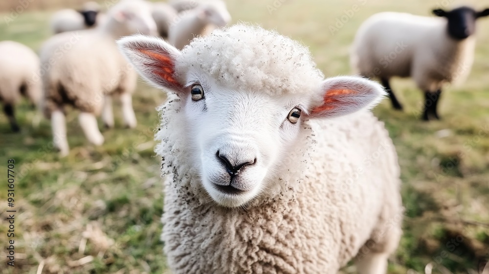 Simple Sheep Illustration Featuring Only Outlined Body and Eyes. Minimalistic Design with Basic Features Highlighting the Sheep's Essential Form and Expression. Simple Sheep Illustration Featuring Only Outlined Body and Eyes. Minimalistic Design with Basic Features Highlighting the Sheep's Essential Form and Expression.