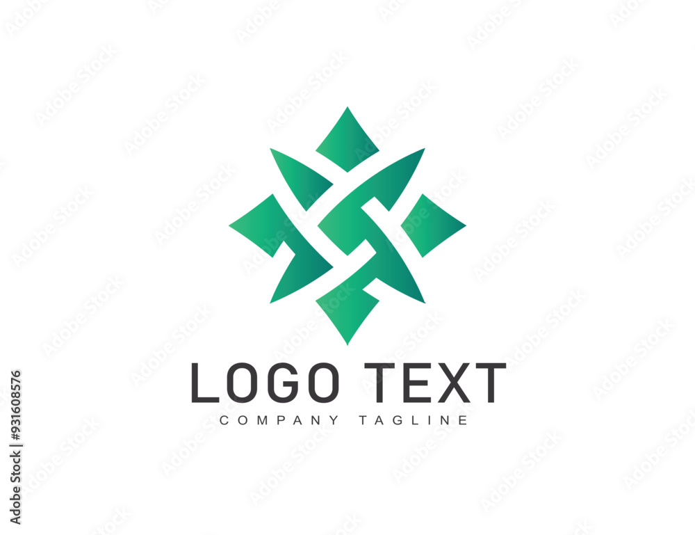 Obraz premium Colorful vector logo design 