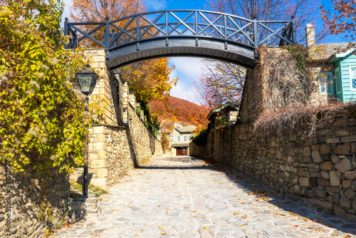 Fototapeta Naklejka Na Ścianę i Meble -  Nymfeo  Greece in autumn 