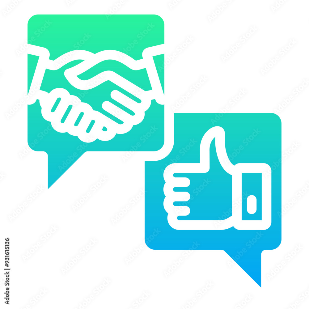 Social Media Engagement Icon Social Media Engagement Icon