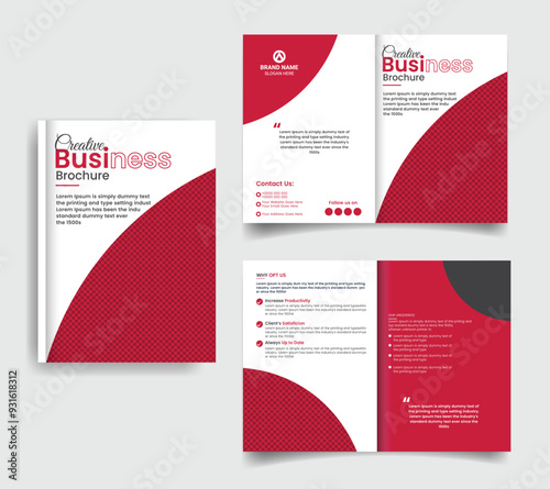 modern and elegant corporate professional brochure design 