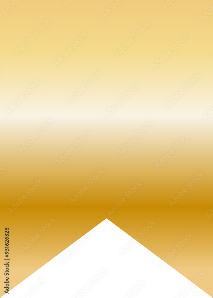 Golden gradient mark flag flat vector Golden gradient mark flag flat vector